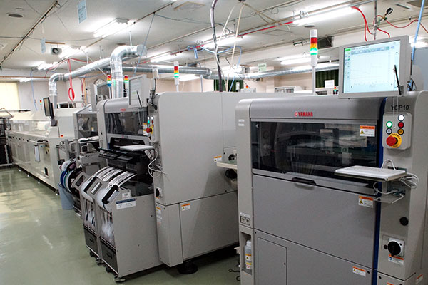 短納期試作 0402チップ搭載可能 共晶はんだ対応可能ライン